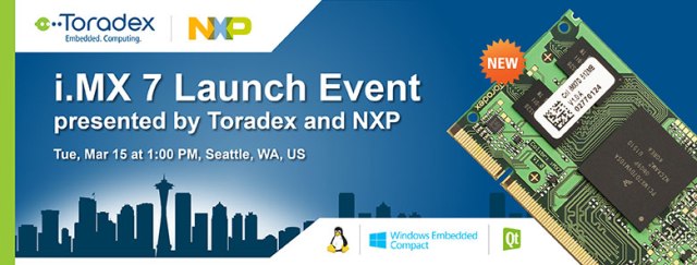 i.MX 7 Launch Event at Seattle