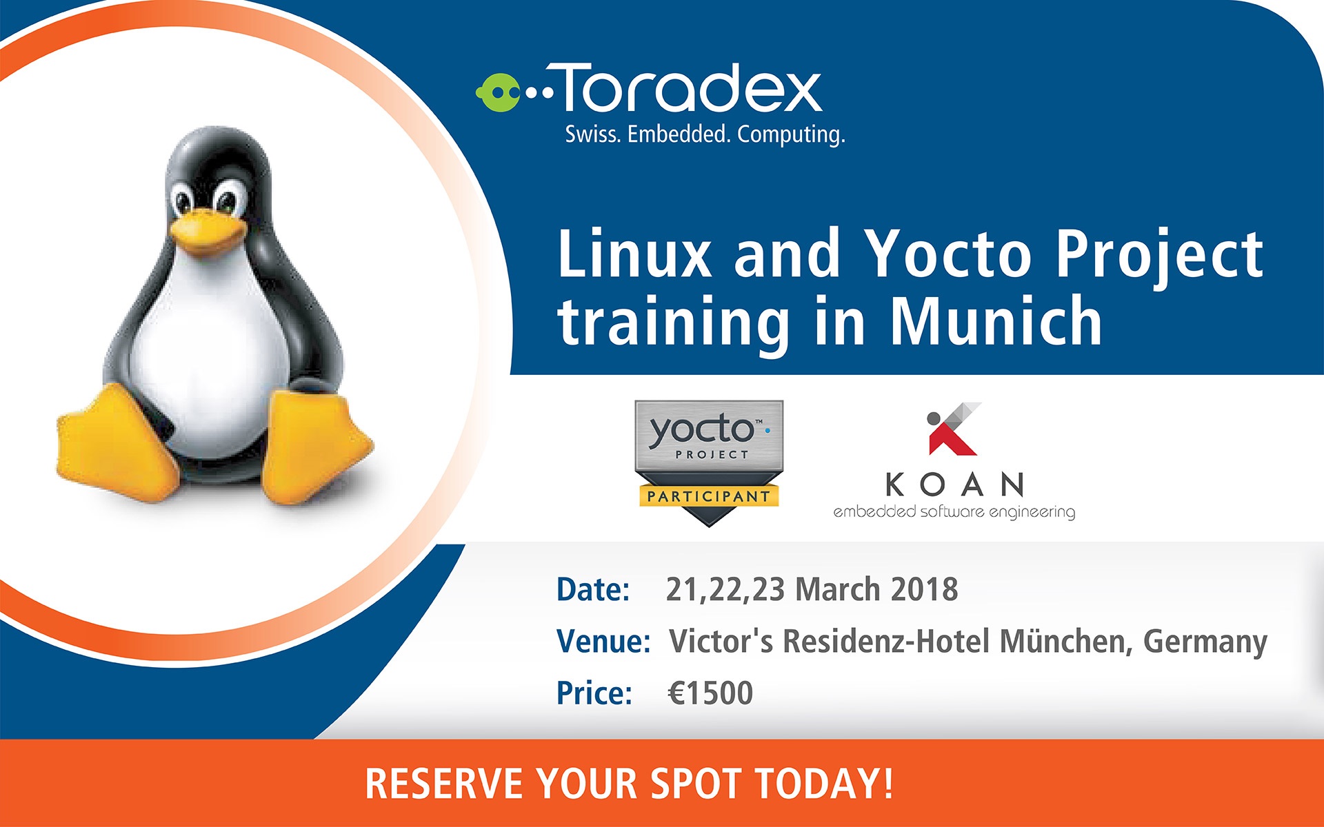 Linux and Yocto Project training 2018, Germany